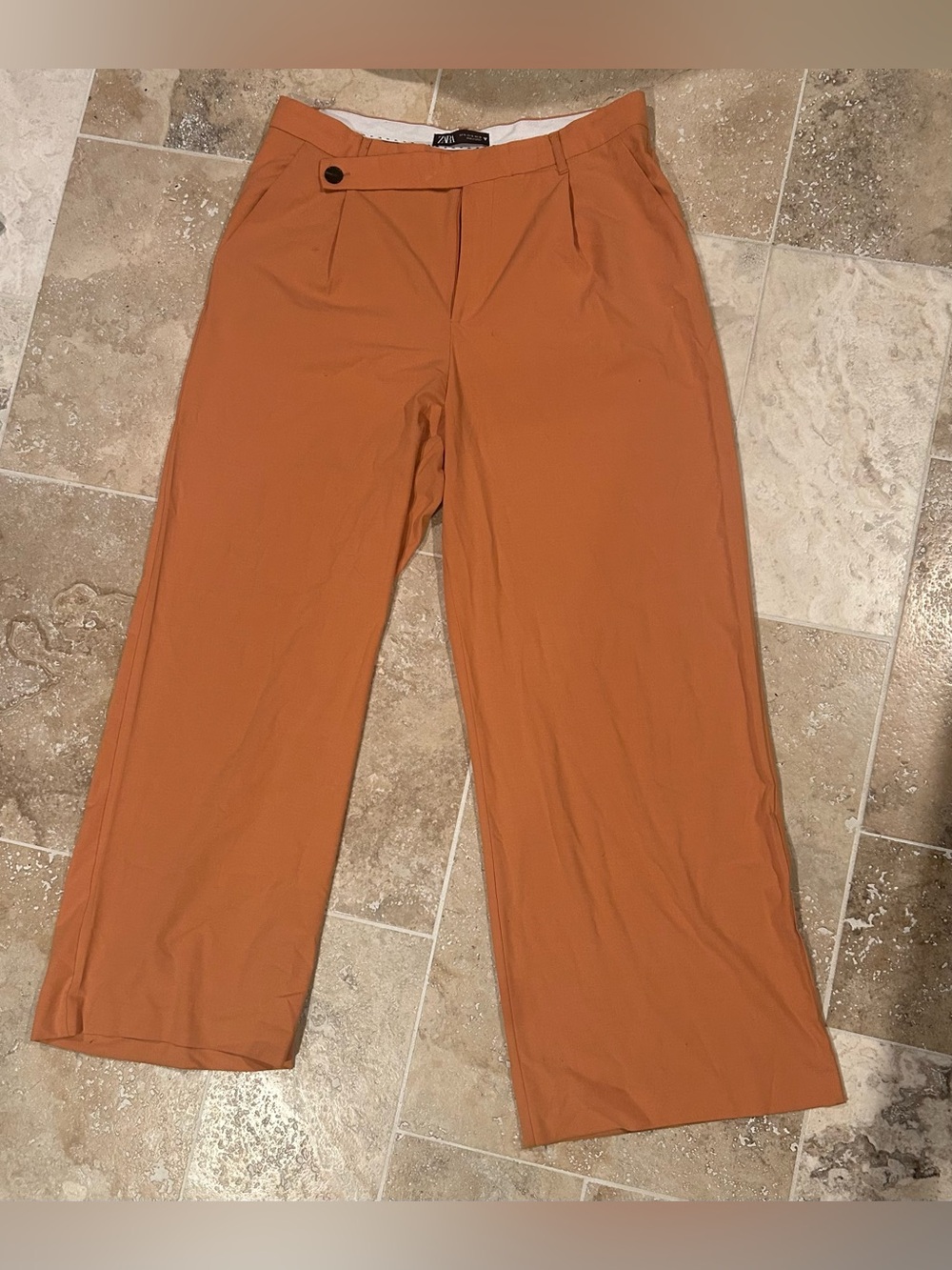 Zara asymmetrical  waist pants